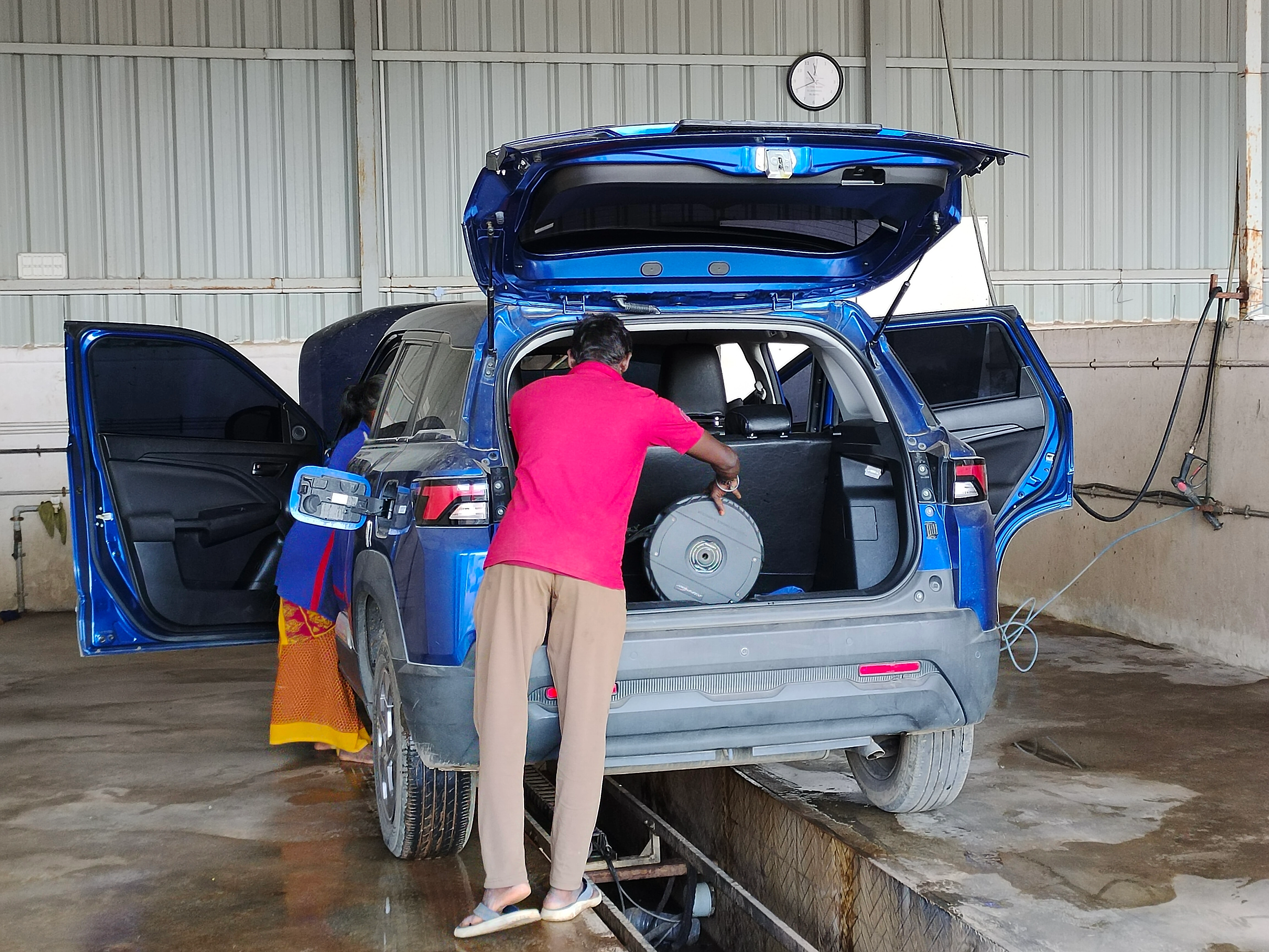 Interior Cleaning in Car